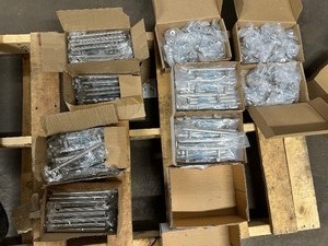 lot 211 image: 180 Stainless Steel Handles & Pulls - Around 120 Cabinet Pulls and 80  Small Knobs  Handles  Round  Rounded  Roundish