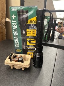 lot 299 image: Feit Electric Rechargeable flashlight