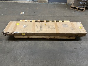 lot 307 image: Closet Doors x 2 White - 84 x 16 38 - No Major Damage Small Hits in a couple corners see pictures