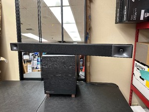 lot 26 image: Klipsch Bar 40  40 Powered Sound Bar With Wireless Subwoofer and Bluetooth