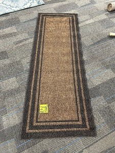 lot 344 image: Used Good Condition Gertmenian Studio By Brown Jordan 26 x 72 Indoor  Outdoor Runner Rug - Marked # 29