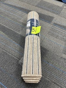 lot 346 image: New Mineral Spring 2 x 7 non slip floor runner rug - Marked # 31