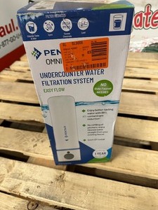 lot 398 image: New Pentair OmniFilter Under Sink Water Filtration Kit