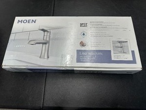lot 419 image: New Moen Liso 84540SRN Bathroom Faucet