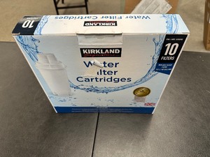 lot 437 image: New 10 Pack of Kirkland Water Filter Cartridges - Works With Most Brita Pitchers