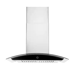 lot 33 image: Hauslane 30 in. Convertible Wall Mount Range Hood with Tempered Glass Baffle Filters in Stainless Steel Retail $399.99