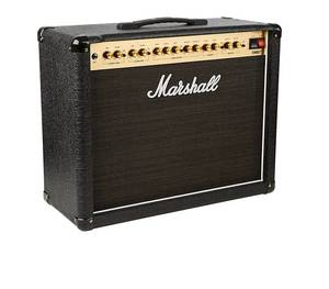 lot 4 image: Marshall DSL40CR 1 x 12-inch 40-watt Tube Combo Amp4 1x12 Tube Guitar Combo Amplifier with 2 Channels (Each with 2 Modes), HighLow Power Modes, Speaker-emulated Line Output, Digital Reverb, Effects Loop, and 2-button Footswitch ( Retail $729.99)
