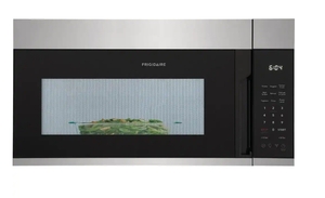 lot 25 image: New open box Frigidaire 1.8 cu. ft. Over the Range Microwave in Stainless Steel