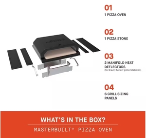 lot 17 image: Masterbuilt Pizza Oven