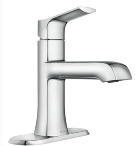 lot 40 image: New Chrome Moen Liso Bathroom Faucet