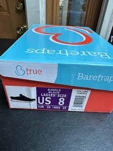 lot 468 image: New Womens Baretrap Shoes Black Size 8