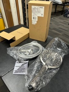 lot 467 image: New Stainless Steel Waterpik Shower Head
