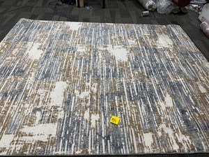 lot 460 image: Art Carpet & Art Home Carmel Collection Area Rug 7 ft 6 in x 10 ft - Small Red Spot Like New