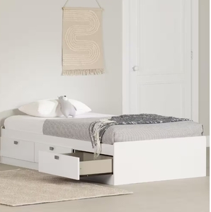 lot 144 image: New Lit South Shore Twin-Size Storage Bed in