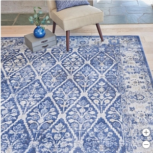 lot 359 image: New Gertmenian Tempo Designer Inspired 5 ft 3 in x 7 ft Area Rug - Marked # 44
