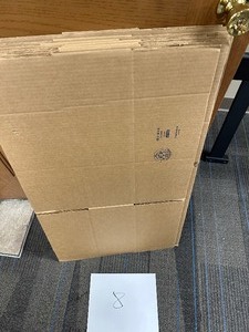 lot 487 image: 8 Uline Shipping Boxes 20 x 14 x 6