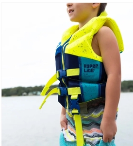 lot 279 image: New Hyper Lite Childrens Life Jacket 33 - 55 lbs