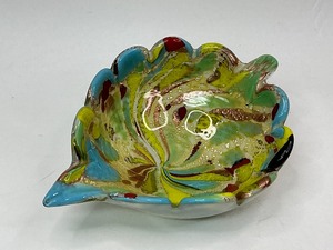 lot 21 image: Vintage Murano Art Glass Dish