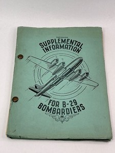 lot 23 image: WWII US Air Force Supplemental Information Handbook for B-29 Bombardiers