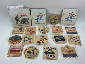 lot 54 image: Hamms Beer Coaster Lot