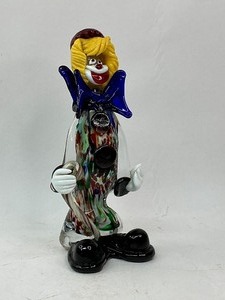 lot 94 image: Murano Art Glass Clown