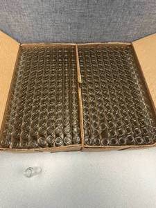 lot 3 image: 2 Boxes of Automatic Machine Made Patent Lip Vials 8 Dram Short Style 95 x 25mm