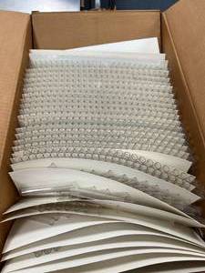 lot 54 image: Half Box of 13x100mm Test Tubes