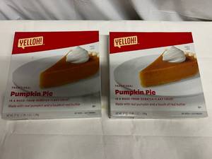 2 Yelloh Pumpkin Pies