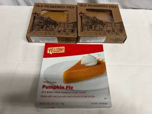3 Pumpkin Pies