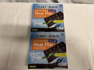 MM. 2x Ferry Morse Heat Mat-Seed Starting