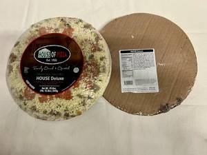 K. 2x29.8oz Deluxe House of Pizzas