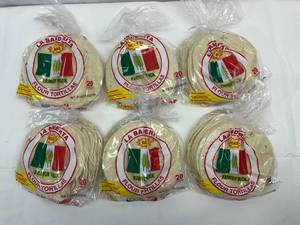KK. 6x 20count La Banderita Flour Tortillas