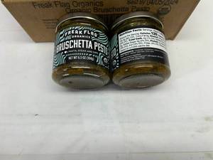 MM. 6x 6.5oz Organic Bruschetta Pesto-Freaky Flag Organics