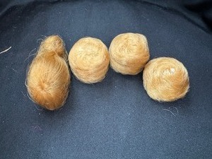 lot 67 image: VINTAGE LOT OF BARBIE WIGS