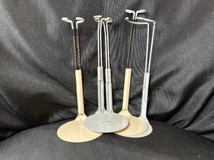 lot 77 image: LOT OF 5 DOLL STANDS