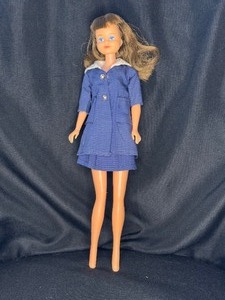 lot 159 image: VINTAGE DOLL WITH OUTFIT