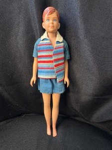 lot 201 image: RICKY DOLL WITH OUTFIT