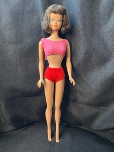 lot 209 image: VINTAGE MIDGE DOLL WITH SWIMSUIT
