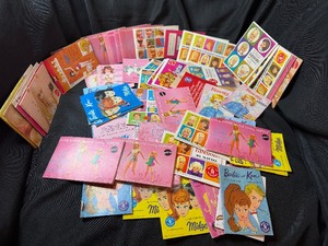 lot 221 image: LARGE LOT OF BARBIE AND KEN BOOKLETS