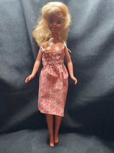 lot 240 image: VINTAGE DOLL WITH OUTFIT
