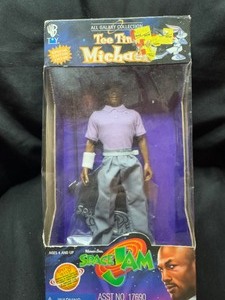 lot 287 image: ALL GALAXY COLLECTION TEE TIME MICHAEL SPACE JAM DOLL IN BOX