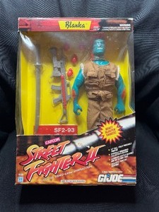 lot 289 image: 1993 STREET FIGHTER BLANKA DOLL NEW IN PACKAGE