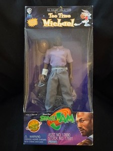lot 296 image: ALL GALAXY COLLECTION TEE TIME MICHAEL SPACE JAM DOLL IN BOX
