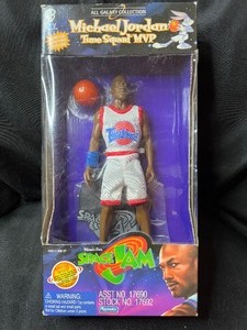 lot 297 image: ALL GALAXY COLLECTION MICHAEL JORDAN TUNE SQUAD MVP SPACE JAM DOLL NEW IN PACKAGE