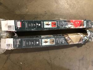 Lot of Assorted Hampton Bay Aluminum Market Crank and Tilt Patio Umbrella Various Models and Conditions Customer Returns See Pictures