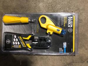 Klein Tools Twisted Pair Installation Tool Set with Zipper Pouch  Customer Returns See Pictures