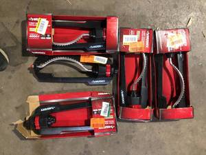Lot of Husky 4000 sq. ft. Poly Base Oscillating Sprinkler Customer Returns See Pictures