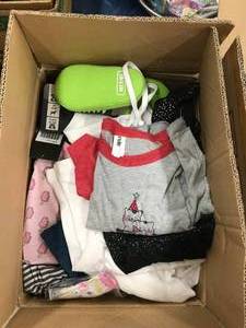 lot 35 image: ASSORTED BOX OF CLOTHING