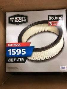 lot 47 image: SUPERTECH AIR FILTER, 1595 GM TRUCK