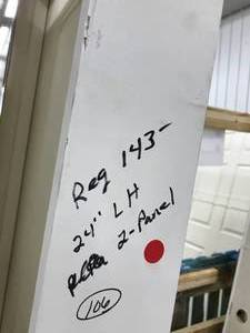 lot 106 image: 24 X 80 LEFT SWING INTERIOR DOOR